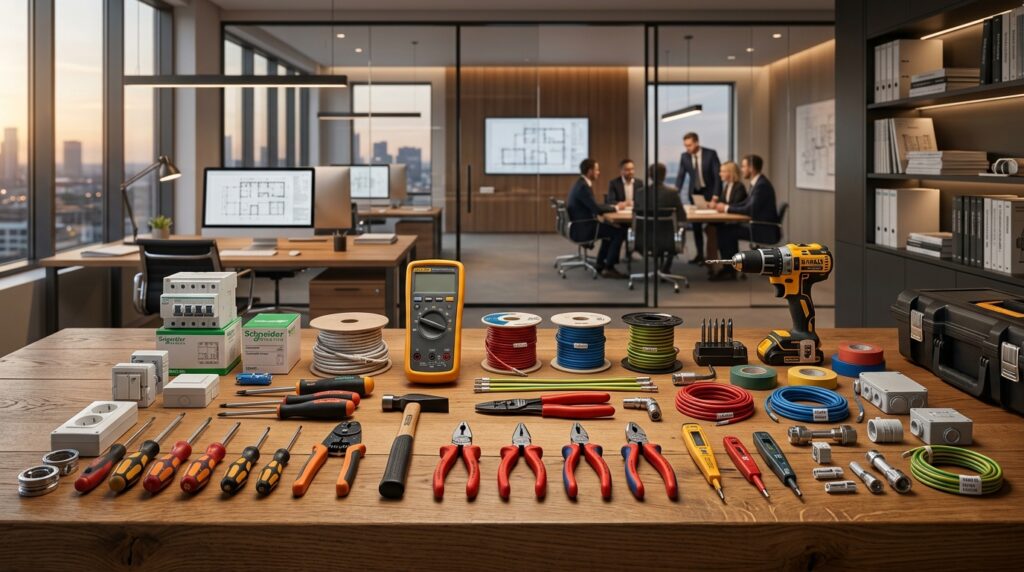 découvrez sur mon-club-elec.fr une liste complète d'outils et de matériel électrique pour tous vos projets, du bricolage à l'installation professionnelle.