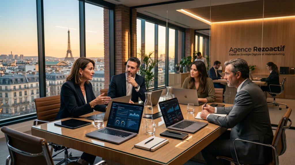 agence rezoactif, votre expert en stratégie digitale et webmarketing, accompagne votre entreprise dans la transformation numérique pour maximiser votre visibilité et vos performances en ligne.