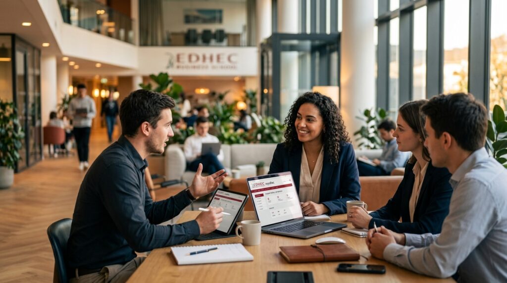 accédez facilement au portail myedhec pour consulter vos informations étudiantes, gérer vos inscriptions et profiter des services offerts par l'école edhec.