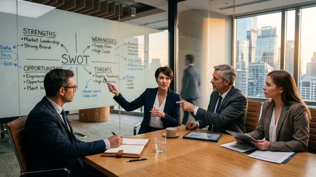 découvrez un exemple swot complet pour analyser les forces et faiblesses de votre entreprise et améliorer votre stratégie business efficacement.